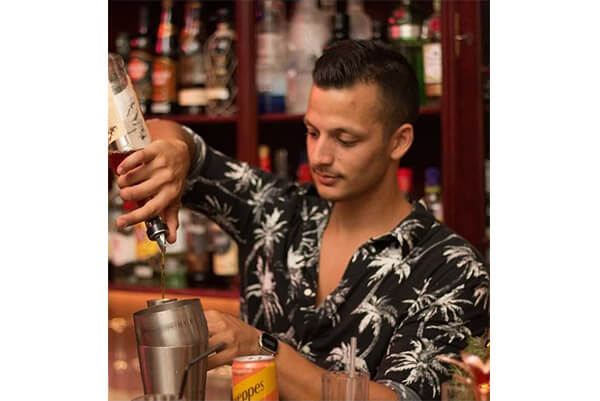Bartender Angel Demagos’